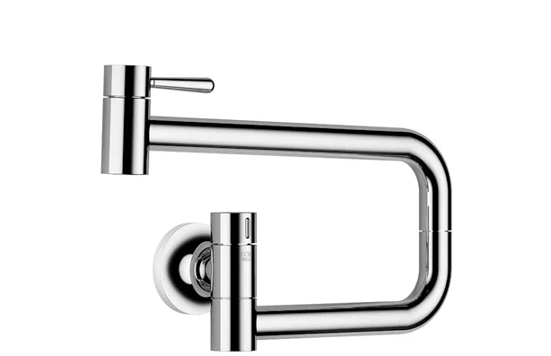 Dornbracht VAIA POT FILLER Kaltwasserventil Chrom - Ausladung 500 mm, schwenkbarer Auslauf, Laminarstrahl, nur Kaltwasser, max. 5,7 l/min, Min. Einbautiefe 125 mm, Max. Einbautiefe 80 mm, bleifrei Dornbracht VAIA POT FILLER Kaltwasserventil Chrom - Ausladung 500 mm, schwenkbarer Auslauf, Laminarstrahl, nur Kaltwasser, max. 5,7 l/min, Min. Einbautiefe 125 mm, Max. Einbautiefe 80 mm, bleifrei