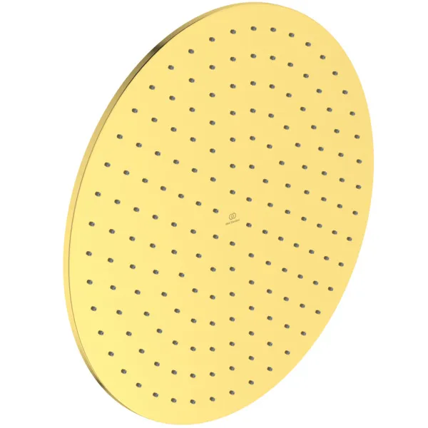 Regenbrause Idealrain, rund Durchmesser: 400mm, Brushed Gold Regenbrause Idealrain, rund Durchmesser: 400mm, Brushed Gold