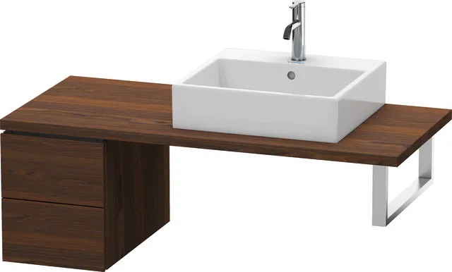 Duravit Unterschrank für Konsole „L-Cube“ 32 × 40 × 54,7 cm Nussbaum gebürstet