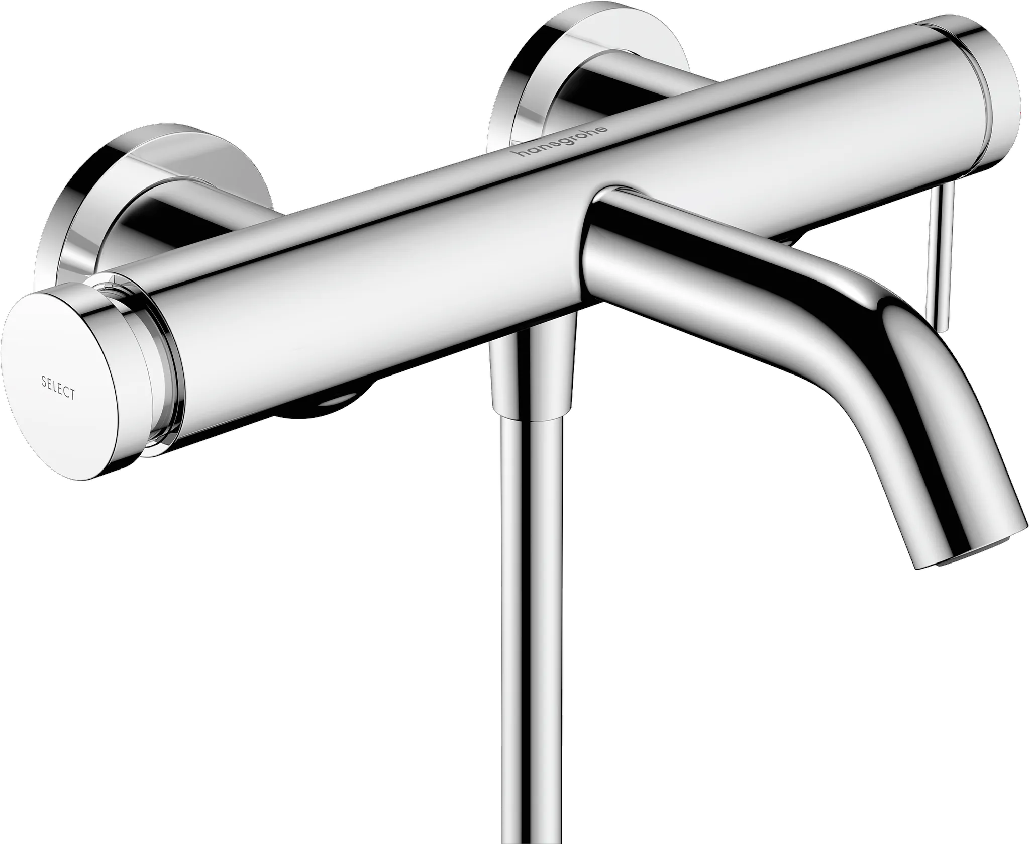 Hansgrohe Tecturis S Einhebel-Wannenmischer Aufputz, Chrom Hansgrohe Tecturis S Einhebel-Wannenmischer Aufputz, Chrom