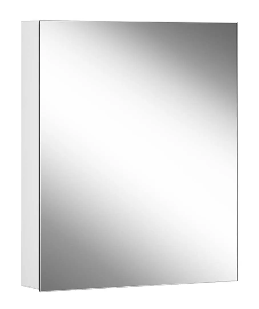 Schneider Spiegelschrank EASY ELC1 50/1/0/SD/R – Weißer Aluminiumspiegelkasten (495 x 700 x 120 mm), Schweizer Ausführung Schneider Spiegelschrank EASY ELC1 50/1/0/SD/R – Weißer Aluminiumspiegelkasten (495 x 700 x 120 mm), Schweizer Ausführung