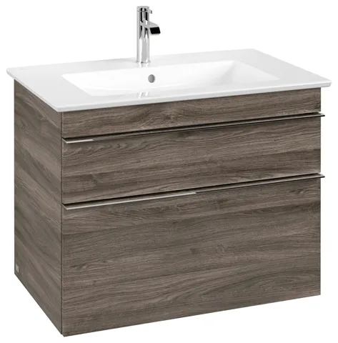 Villeroy & Boch Waschtischunterschrank „Venticello“ für Schrankwaschtisch 753 × 590 × 502 mm Stone Oak, für Becken mittig