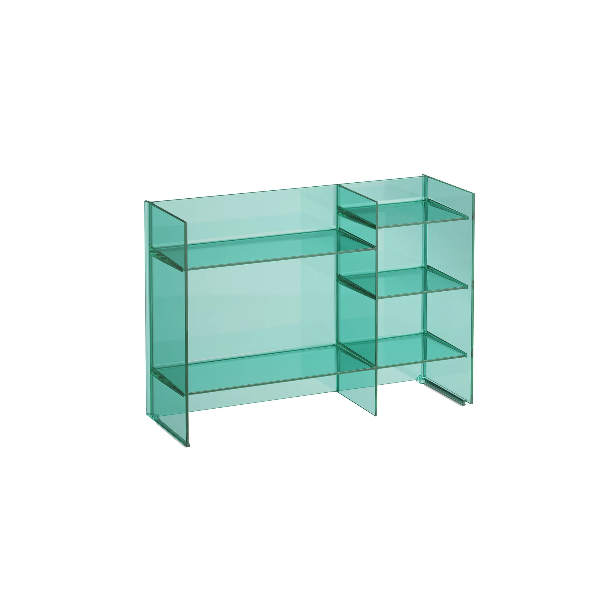 Laufen Regal „Kartell“ 260 × 530 × 750 mm in Smaragdgrün Laufen Regal „Kartell“ 260 × 530 × 750 mm in Smaragdgrün