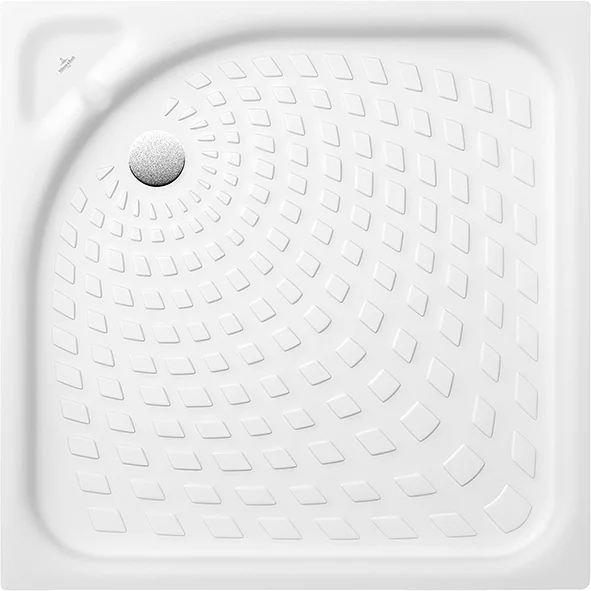 Villeroy & Boch O.novo quadratische Duschwanne 800x800x65mm, Weiß Alpin