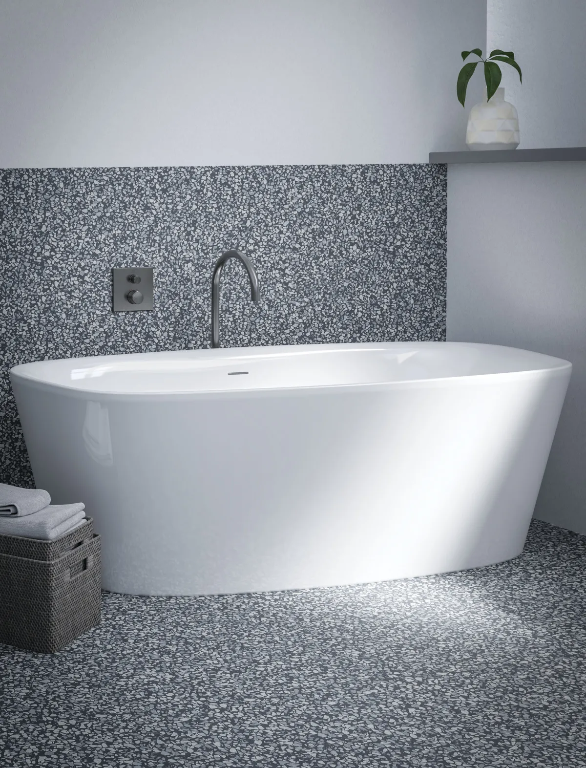 Ideal Standard Badewanne „Dea“ 80 × 180 cm in Weiß Ideal Standard Badewanne „Dea“ 80 × 180 cm in Weiß