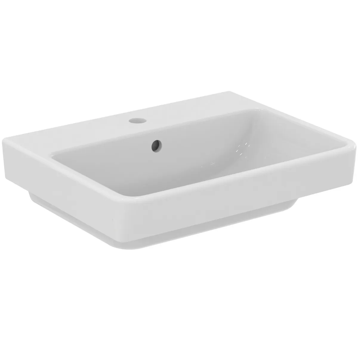 Ideal Standard Waschtisch i.life B 1 Hahnloch mit Überlauf 550x435x170mm Weiß Ideal Standard Waschtisch i.life B 1 Hahnloch mit Überlauf 550x435x170mm Weiß