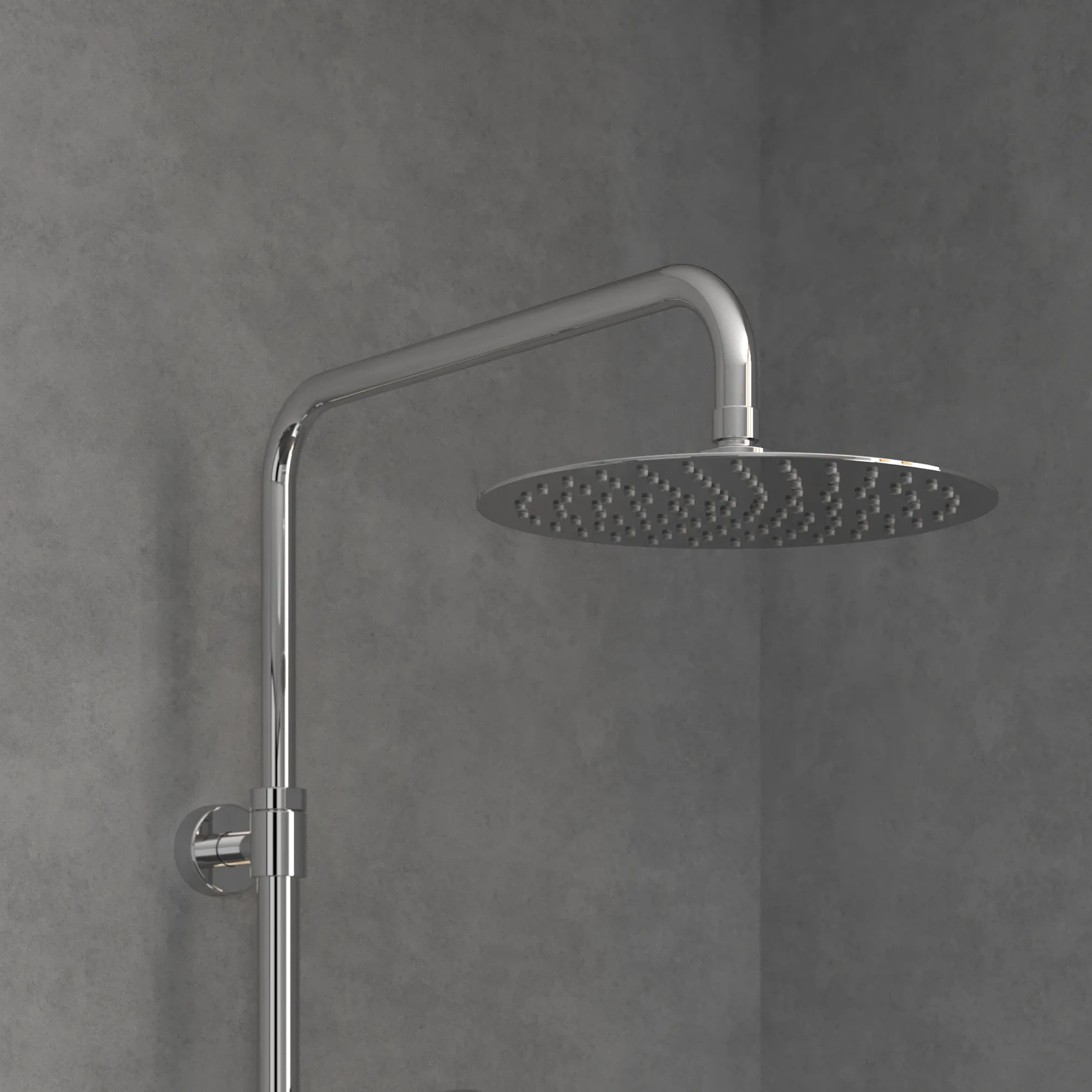 Gleitstangekombination „Verve Showers“, Befestigung verdeckt 47,2 cm in Chrom Gleitstangekombination „Verve Showers“, Befestigung verdeckt 47,2 cm in Chrom
