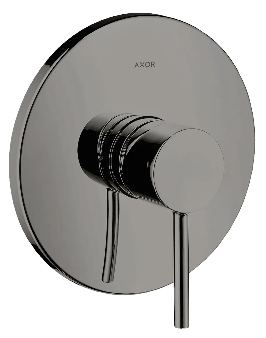 Hansgrohe AXOR Starck Einhebel-Brausemischer Unterputz mit Pingriff, Polished Black Chrome