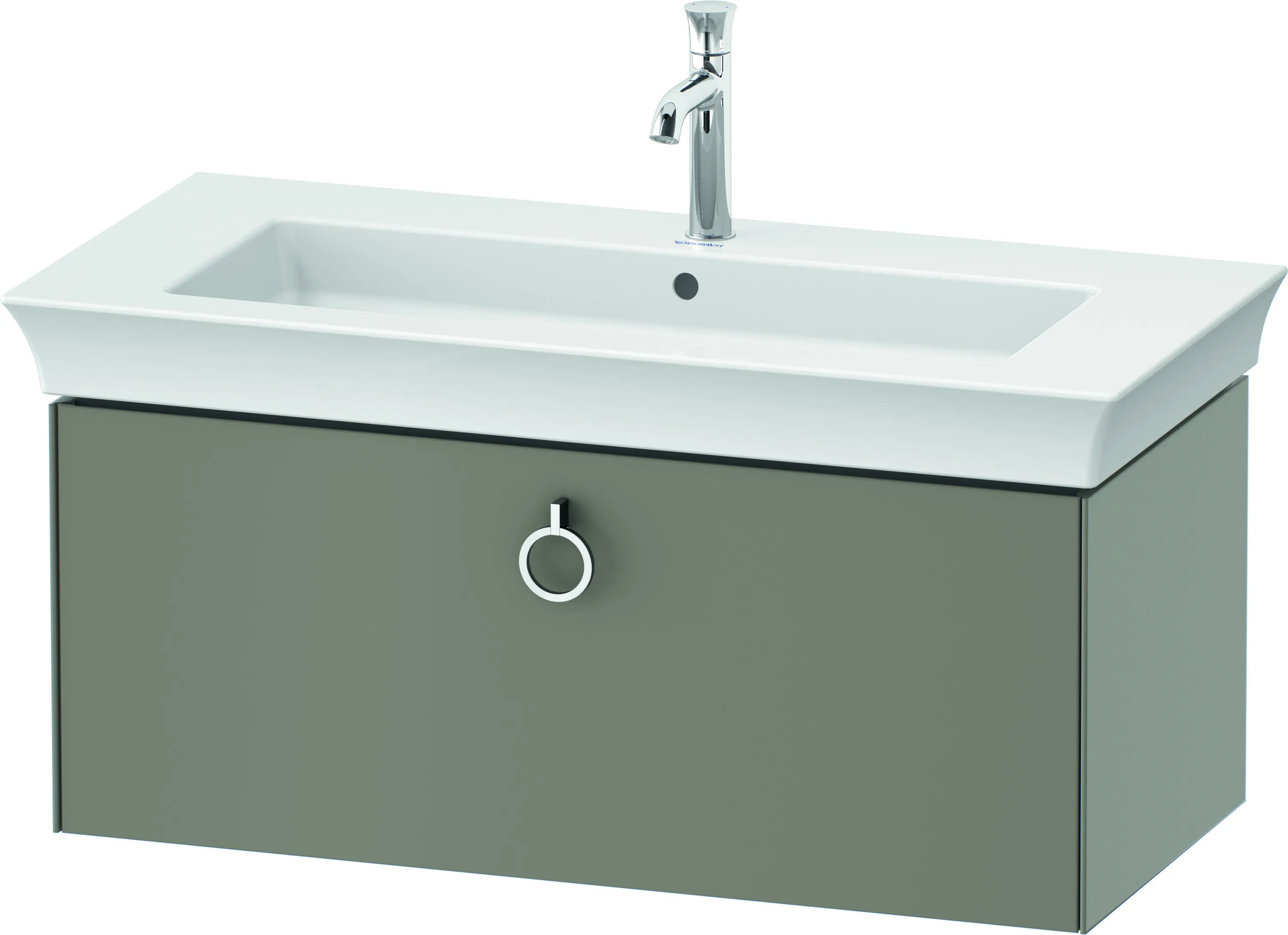 Duravit Waschtischunterschrank wandhängend „White Tulip“ 98,4 × 41 × 45,8 cm Duravit Waschtischunterschrank wandhängend „White Tulip“ 98,4 × 41 × 45,8 cm