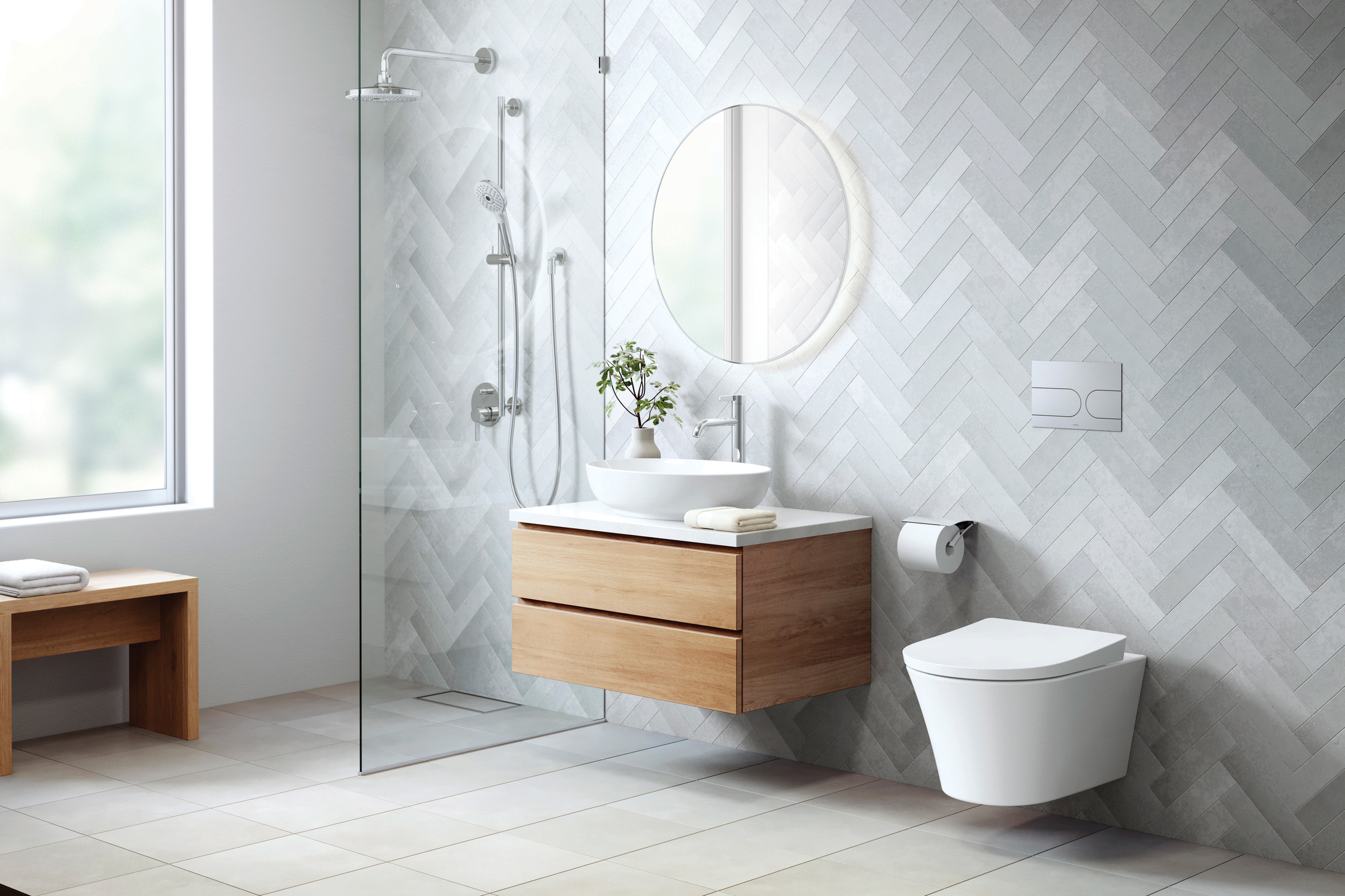 Toto Wand-Tiefspül-WC spülrandlos, TORNADO FLUSH „GP“ 380 × 335 × 540 mm