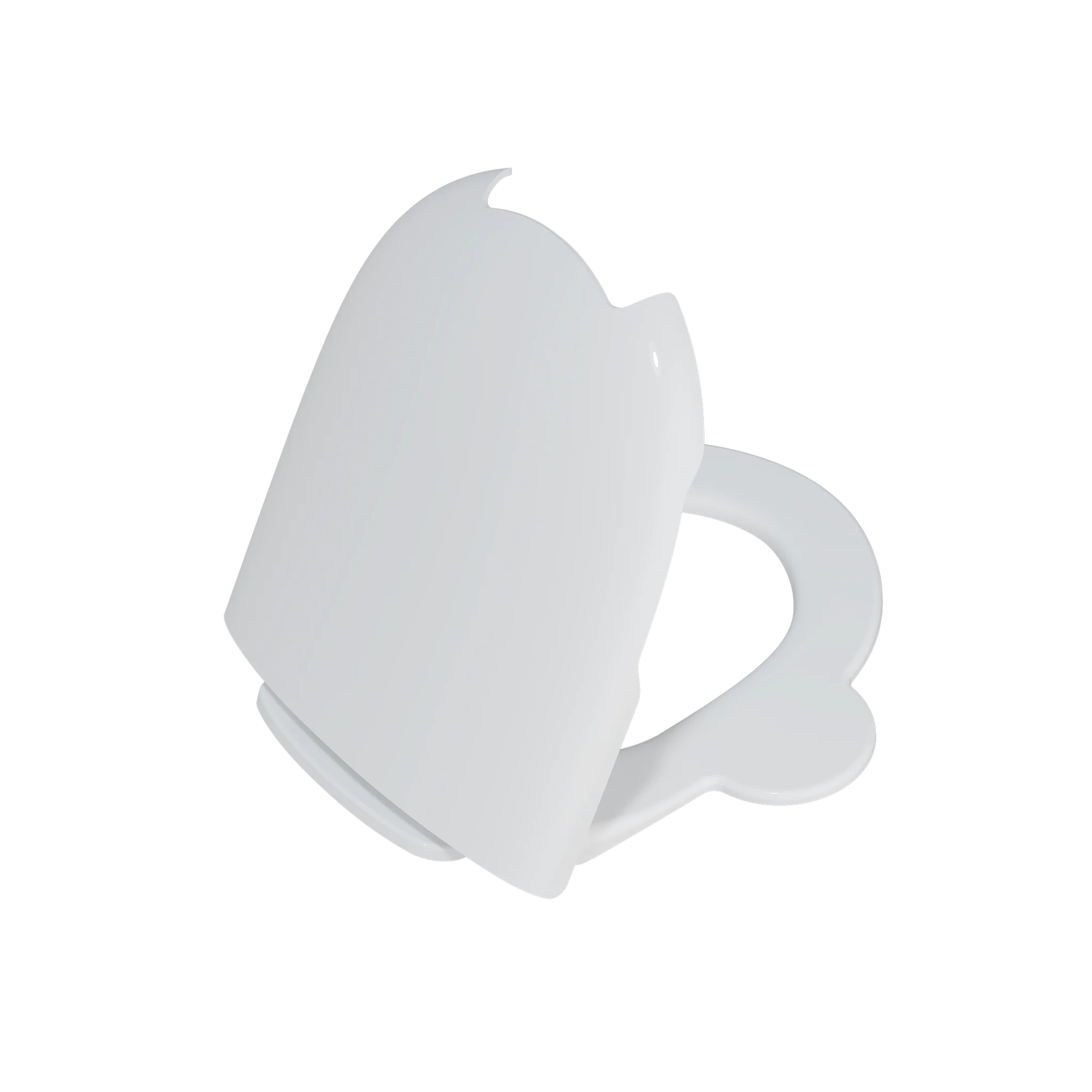 VitrA Sento Kids WC-Sitz mit Absenkautomatik, Duroplast, Weißen Hochglanz, passend zu WCs Sento Kids 7360, 7361, 7362