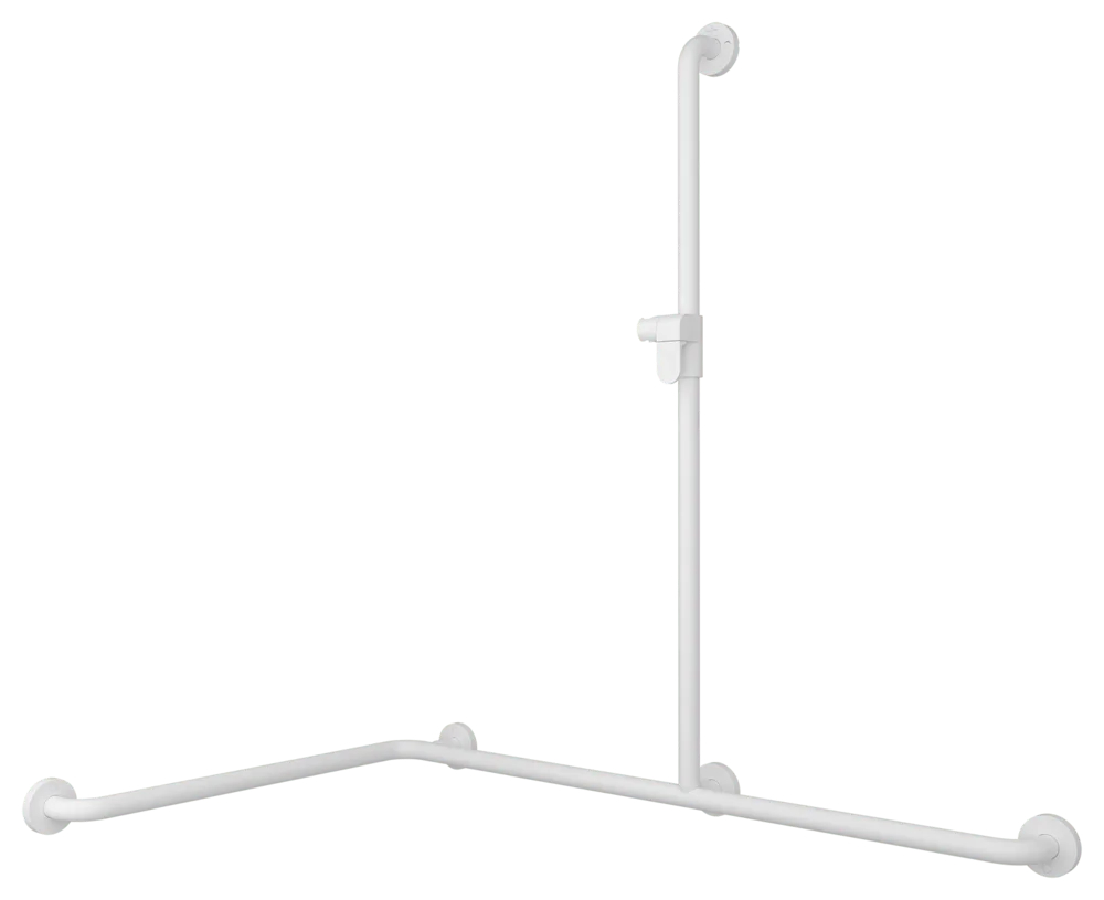 Villeroy & Boch ViCareFUNKTION Duschhandlauf Aluminium 1208 x 727 mm