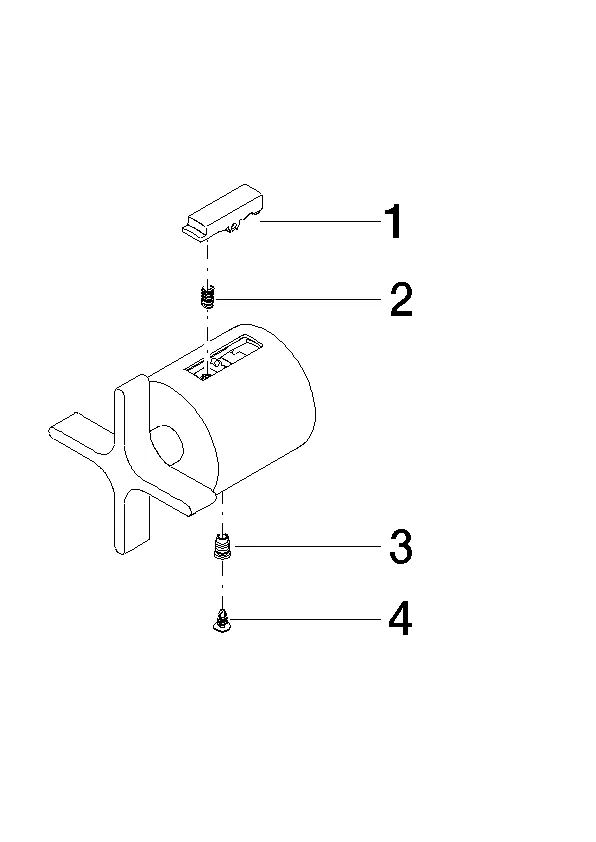 Dornbracht VAIA Mengenreguliergriff Chrom Dornbracht VAIA Mengenreguliergriff Chrom