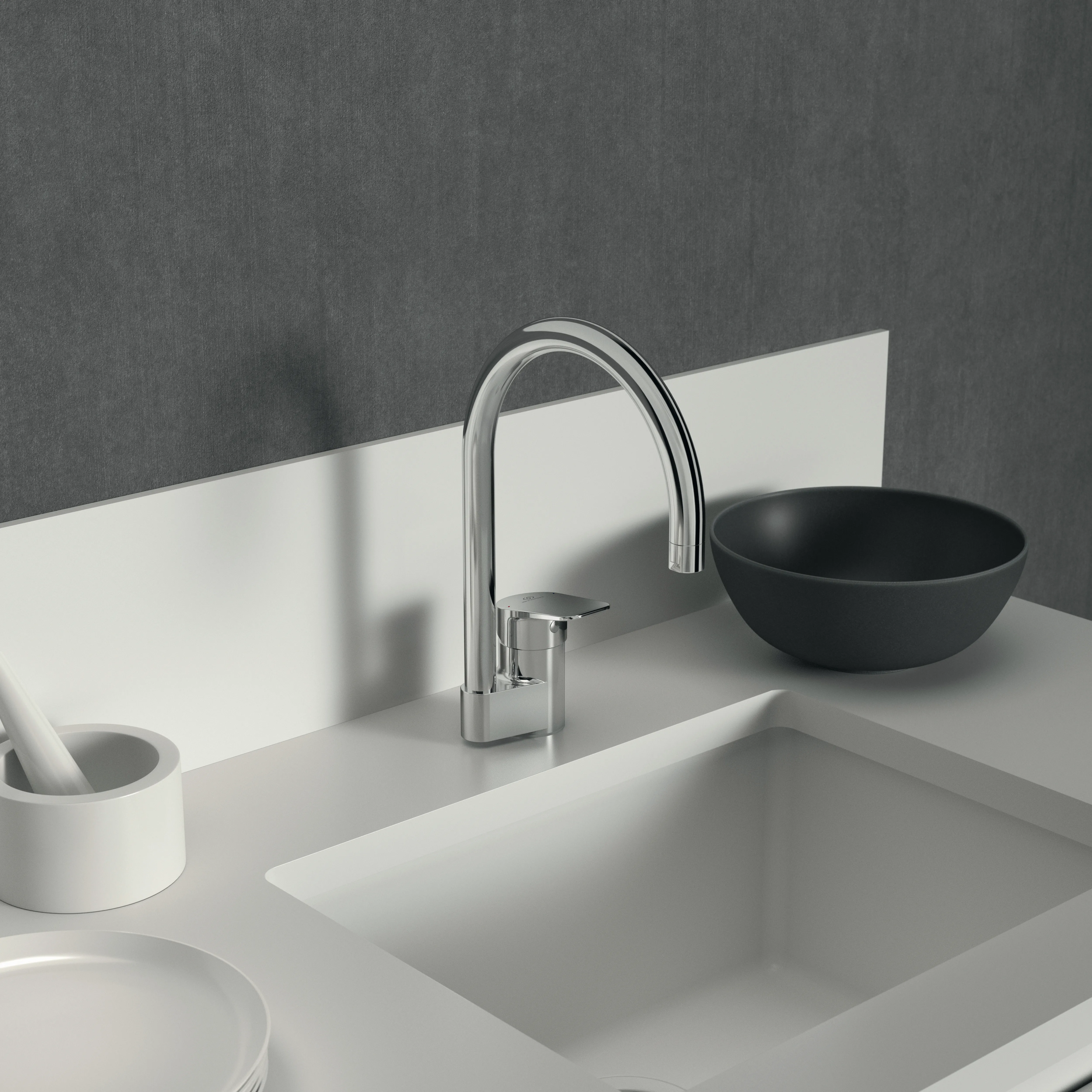 Ideal Standard Küchenarmatur Ceraplan BD339AA Ausladung 200mm Chrom Ideal Standard Küchenarmatur Ceraplan BD339AA Ausladung 200mm Chrom