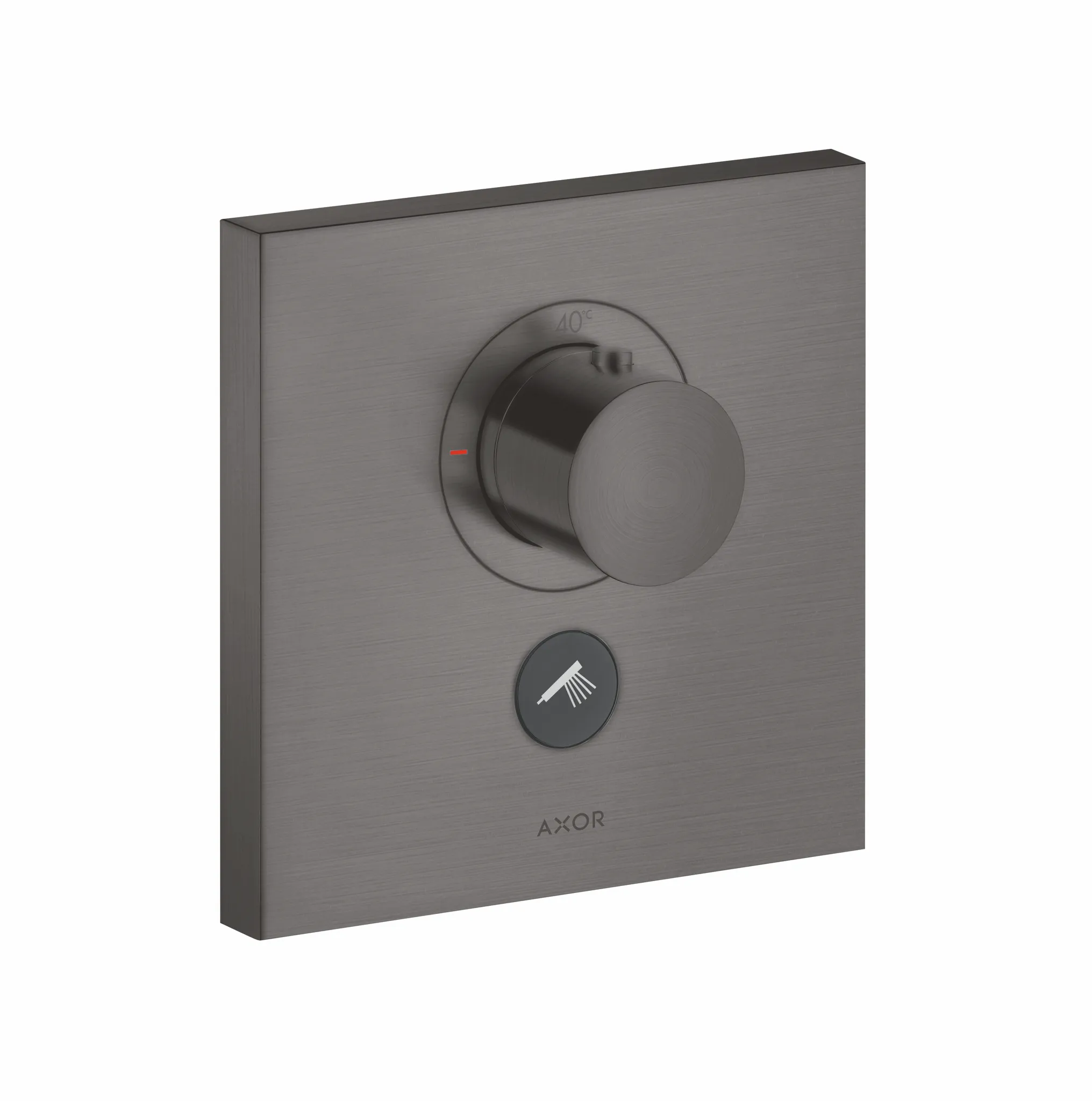 Hansgrohe AXOR ShowerSelect Thermostat HighFlow Unterputz eckig Brushed Black Chrome Hansgrohe AXOR ShowerSelect Thermostat HighFlow Unterputz eckig Brushed Black Chrome