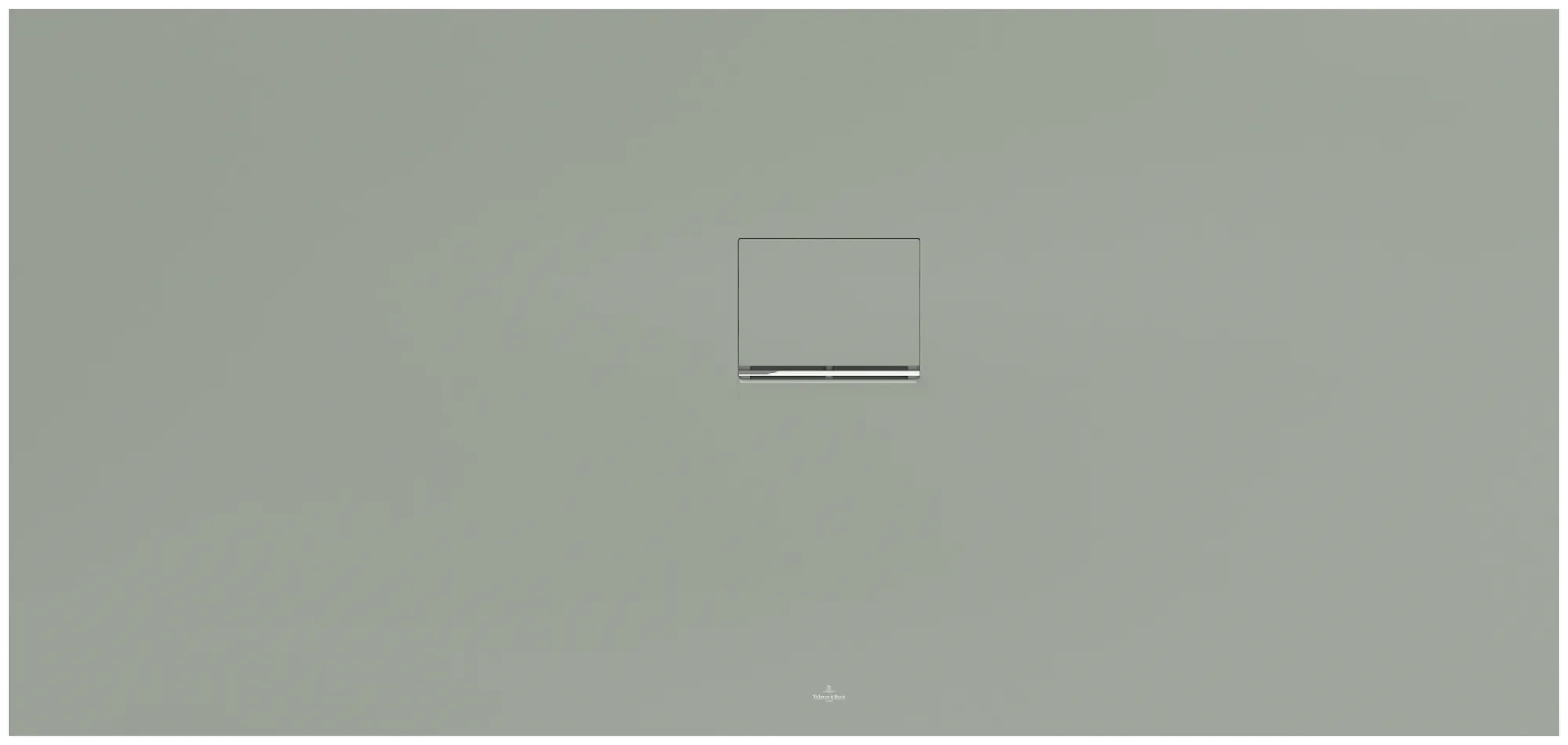 Villeroy & Boch rechteck Duschwanne „Squaro Infinity“ Eck-Einbau rechts gegen Wand 170 × 80 cm in Morning Green