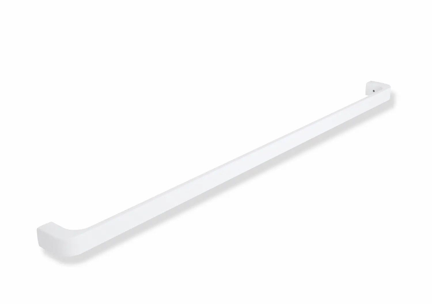 Badetuchhalter Sys 800, Plvb. AM:900mm weiß tiefmatt Badetuchhalter Sys 800, Plvb. AM:900mm weiß tiefmatt