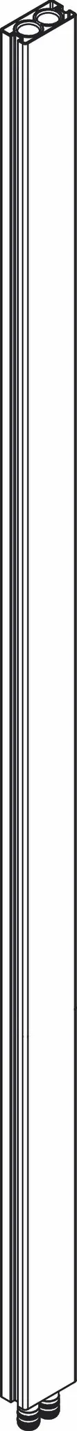 Hansgrohe Xelu Q Waschtischunterschrank Nussbaum Dunkel 580⁄475 chrom Hansgrohe Xelu Q Waschtischunterschrank Nussbaum Dunkel 580⁄475 chrom