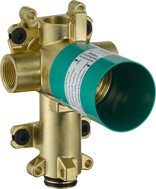 Hansgrohe AXOR Citterio E Ab- und Umstellventil Trio Unterputz, 1 Eingang/2 Ausgänge, DN20, Rp 3/4, schallentkoppelt Hansgrohe AXOR Citterio E Ab- und Umstellventil Trio Unterputz, 1 Eingang/2 Ausgänge, DN20, Rp 3/4, schallentkoppelt
