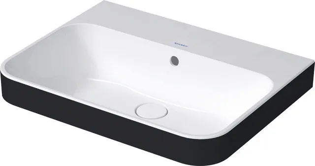 Aufsatzwaschtisch „Happy D.2 Plus“, mit Überlauf Farbe (Außenseite): Anthrazit Matt / Farbe (Innenseite): Weiß Hochglanz / Größe: 60 × 46 cm / Hahnlochbohrung: ohne Hahnlochbohrung / Hahnlochposition: ohne / Oberflächenveredelung: ohne Oberflächenveredelung / Überlauf: mit Überlauf Aufsatzwaschtisch „Happy D.2 Plus“, mit Überlauf Farbe (Außenseite): Anthrazit Matt / Farbe (Innenseite): Weiß Hochglanz / Größe: 60 × 46 cm / Hahnlochbohrung: ohne Hahnlochbohrung / Hahnlochposition: ohne / Oberflächenveredelung: ohne Oberflächenveredelung / Überlauf: mit Überlauf
