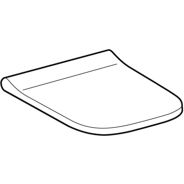Geberit WC-Sitz ehemals Keramag „Smyle Square“ schmales Design, Quick Release, Soft Closing, Befestigung von oben Geberit WC-Sitz ehemals Keramag „Smyle Square“ schmales Design, Quick Release, Soft Closing, Befestigung von oben