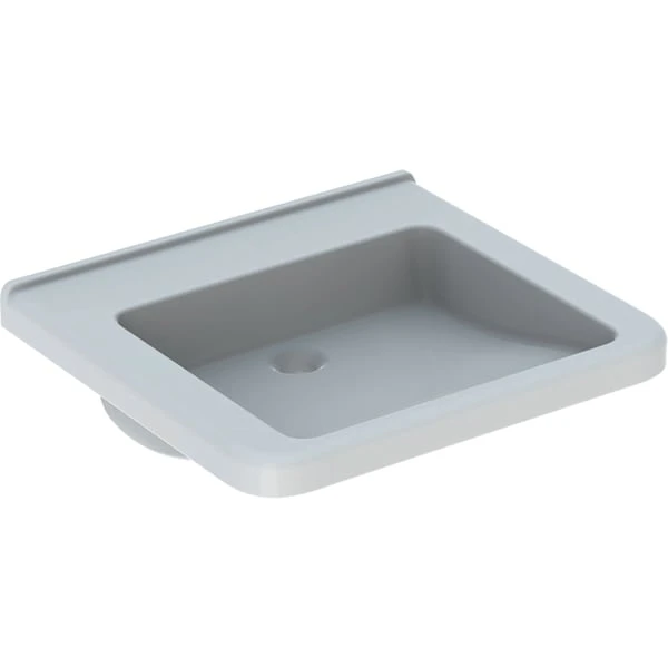 Wandwaschtisch „Renova Comfort Square“, rechteckig 60 × 55 cm in weiß alpin Wandwaschtisch „Renova Comfort Square“, rechteckig 60 × 55 cm in weiß alpin