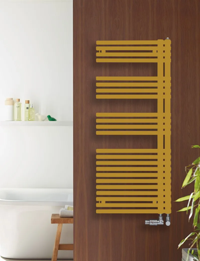 Zehnder Forma Asym HTW LFAEL-120-50/DD 1281x60x496 Beach Gold