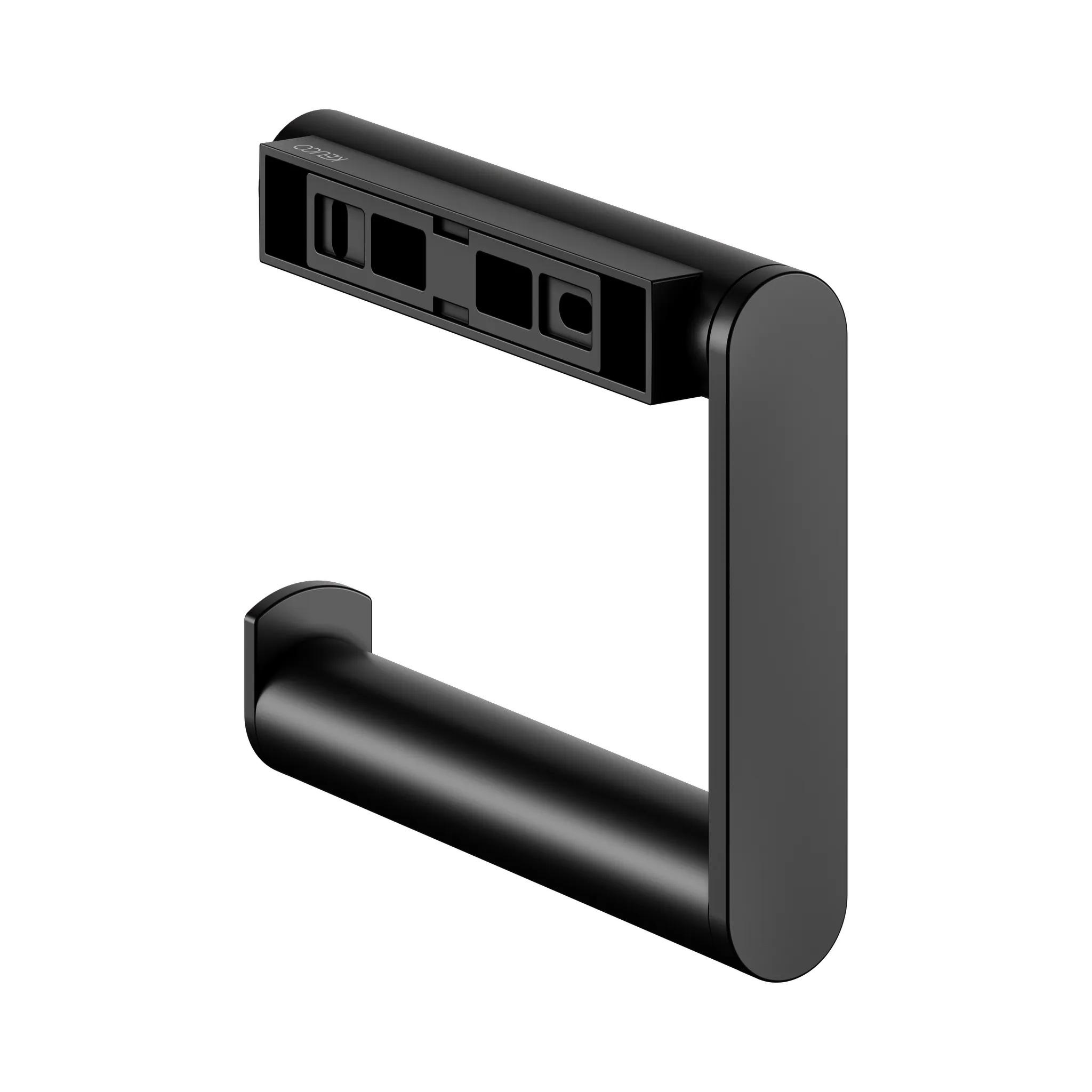 Plan 14962370000 Toilettenpapierhalter offene Form, rechte Ausführung schwarz Plan 14962370000 Toilettenpapierhalter offene Form, rechte Ausführung schwarz