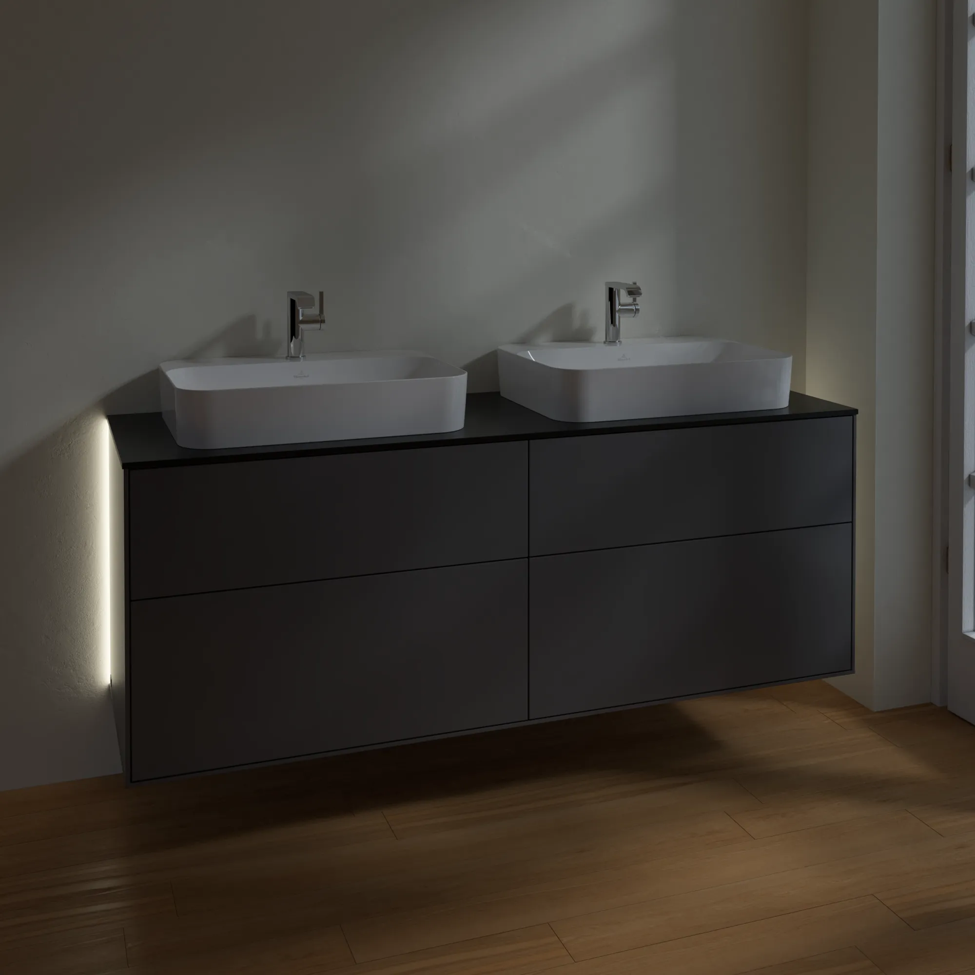 Villeroy & Boch Finion Waschbeckenunterschrank G43 1600x603x501mm Anthrazit