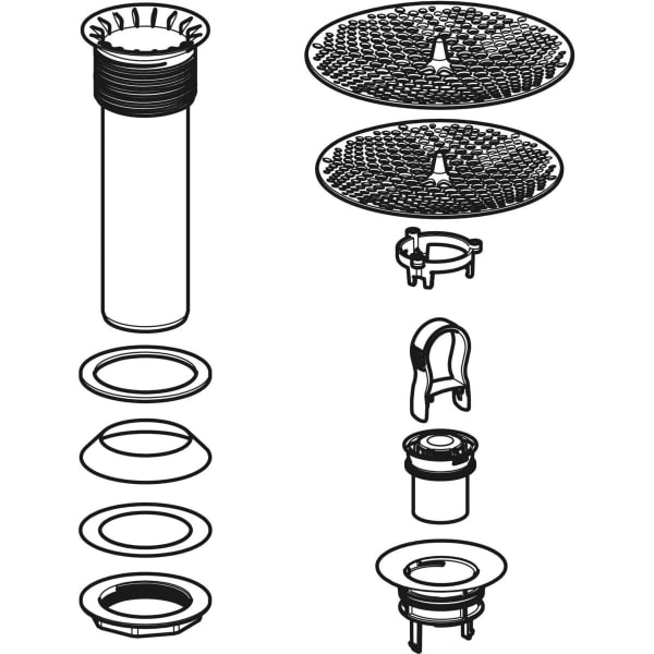 Geberit Ablaufgarnitur Geberit Ablaufgarnitur