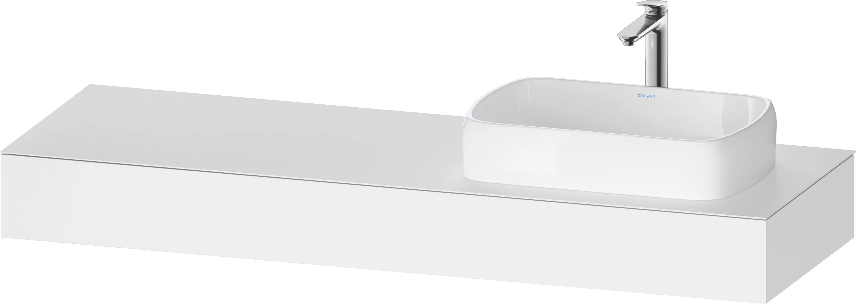 Duravit Konsole „Qatego“ in Weiß Matt Duravit Konsole „Qatego“ in Weiß Matt