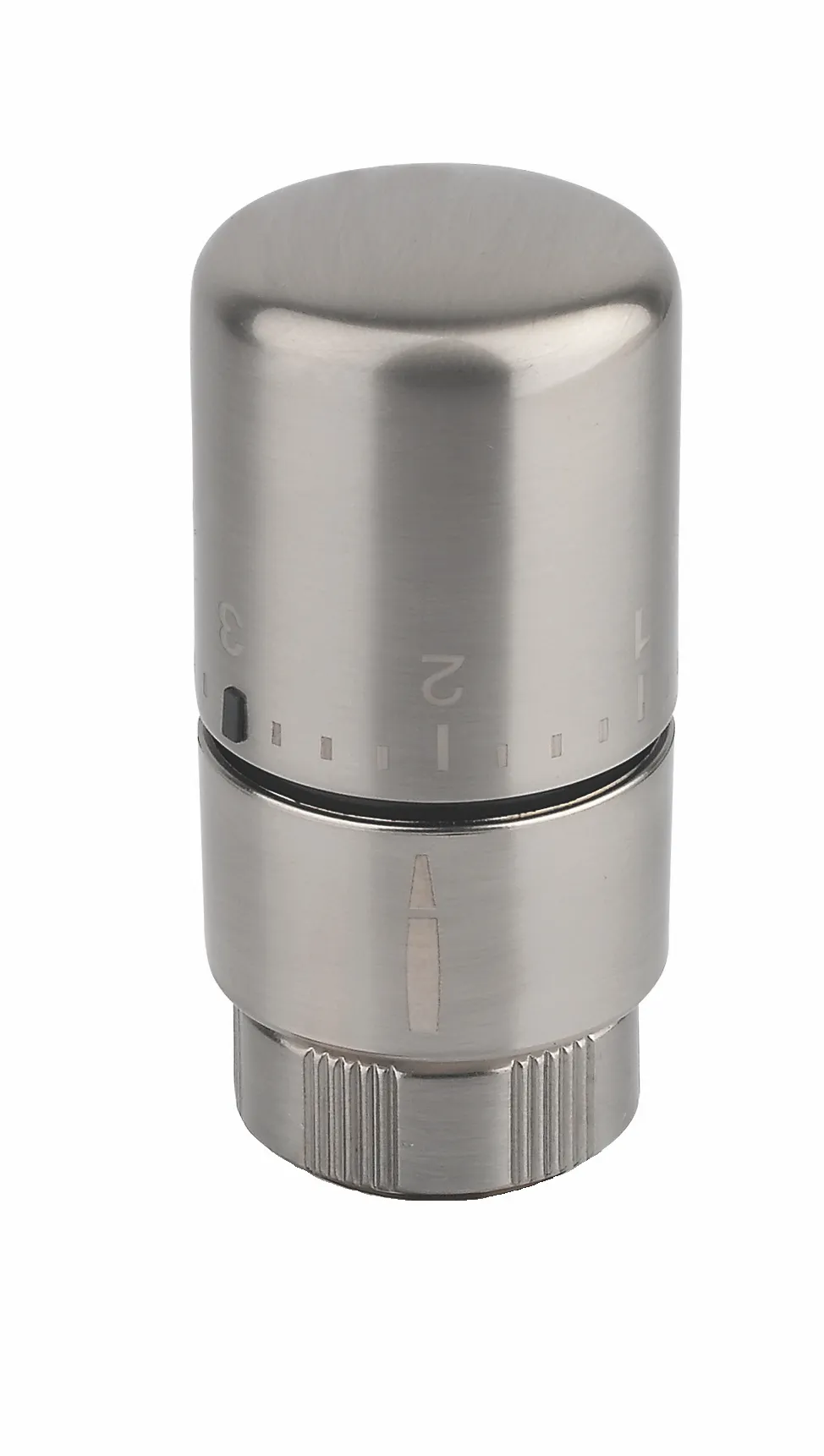 Zehnder Heizkörperthermostat „Design Line“ in edelstahl Zehnder Heizkörperthermostat „Design Line“ in edelstahl