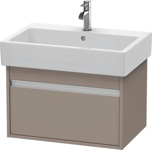 Duravit Waschtischunterschrank wandhängend „Ketho“ 65 × 41 × 44 cm Basalt Matt Duravit Waschtischunterschrank wandhängend „Ketho“ 65 × 41 × 44 cm Basalt Matt