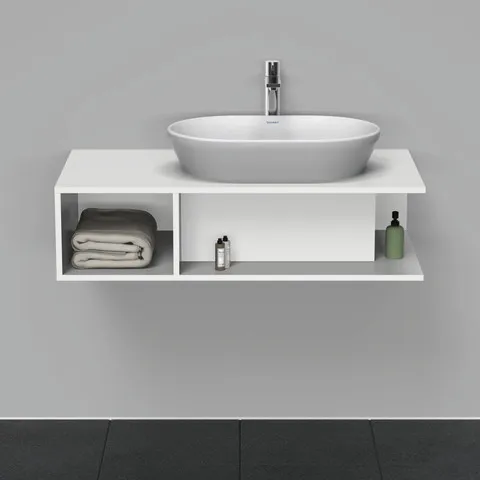 Duravit Waschtischunterschrank wandhängend „D-Neo“ 100 × 26 × 55 cm Weiß Matt Duravit Waschtischunterschrank wandhängend „D-Neo“ 100 × 26 × 55 cm Weiß Matt