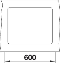 BLANCO SUBLINE 500-F