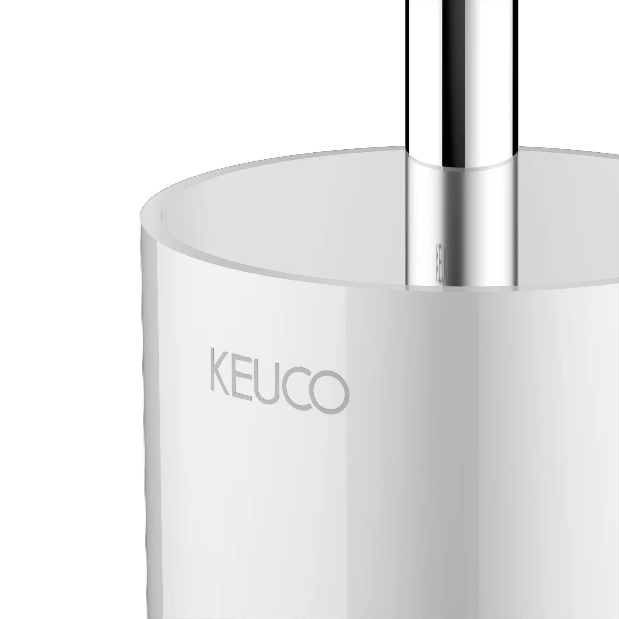 Edition 11 11164019000 Toilettenbürstengarnitur mit Echtkristall-Einsatz verchromt Edition 11 11164019000 Toilettenbürstengarnitur mit Echtkristall-Einsatz verchromt