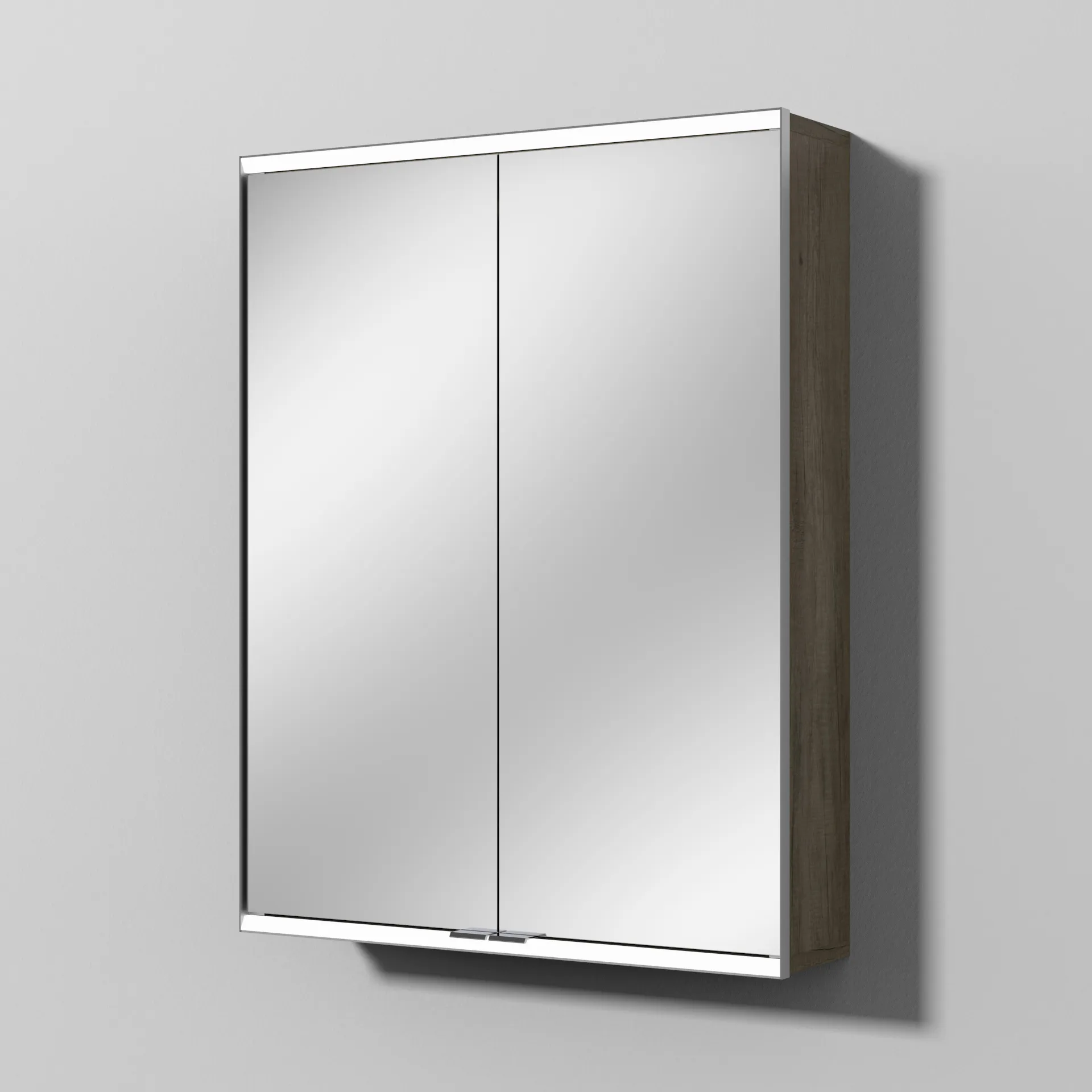 Sanipa Spiegelschrank „Marie“ 608 × 785 × 157 mm in Eiche Nebraska, ohne Spiegelheizung