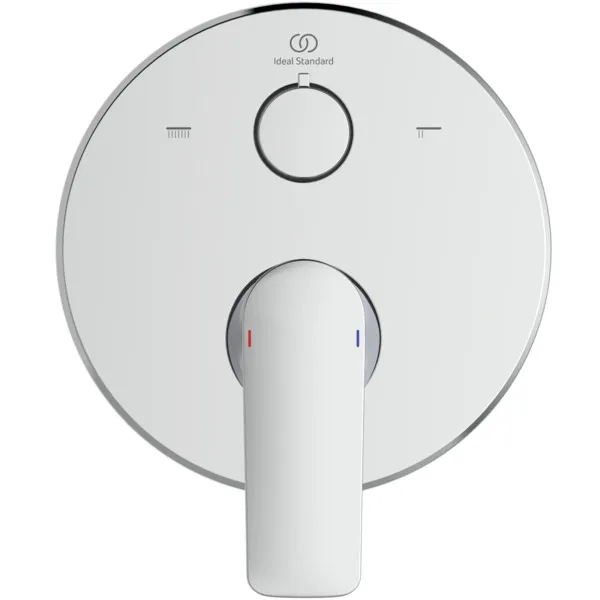 Ideal Standard Badearmatur Connect Air Rosette Chrom 163mm Unterputz