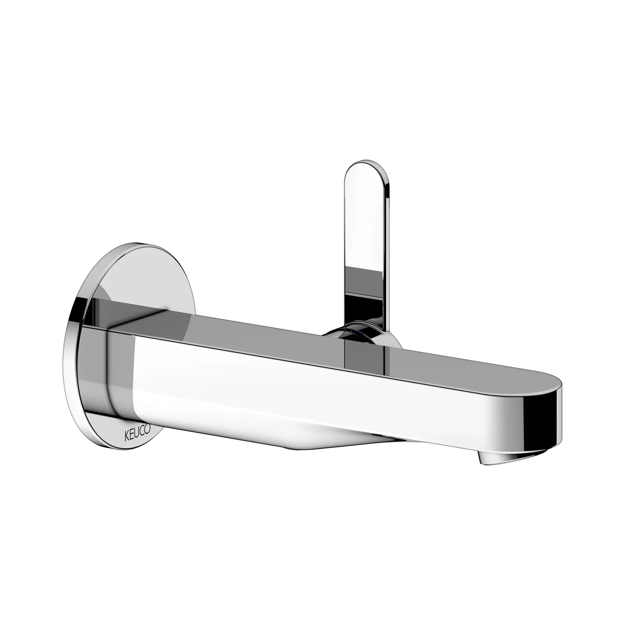 KEUCO IXMO Einhebel-Waschtischmischer Unterputz 1 Loch IXMO Flat für Wandmontage, rund Ausladung 165 mm/IXMO Flat verchromt KEUCO IXMO Einhebel-Waschtischmischer Unterputz 1 Loch IXMO Flat für Wandmontage, rund Ausladung 165 mm/IXMO Flat verchromt