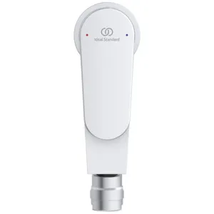 Bidetarmatur Cerafine O mit Push-Open-Ventil Ausladung 132mm Rose Bidetarmatur Cerafine O mit Push-Open-Ventil Ausladung 132mm Rose