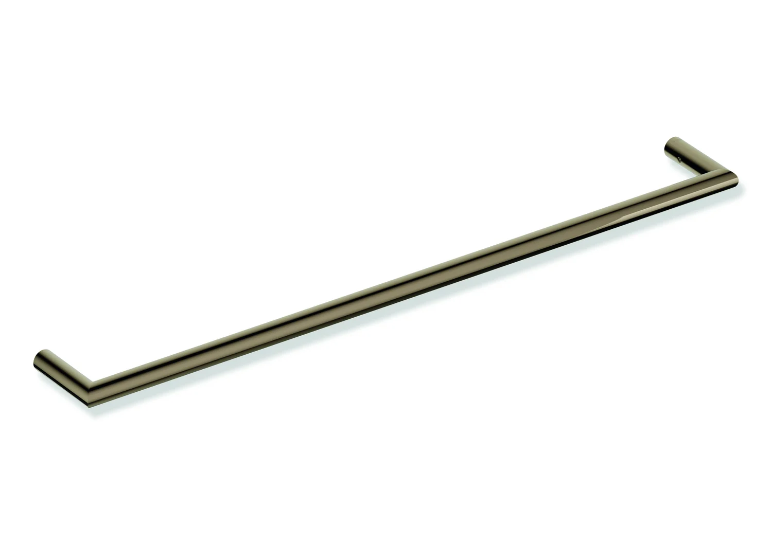 HEWI Badetuchhalter System 162, Edelstahl PVD, Achsmaß 600 mm, Tiefe 75 mm, Bronze glänzend HEWI Badetuchhalter System 162, Edelstahl PVD, Achsmaß 600 mm, Tiefe 75 mm, Bronze glänzend