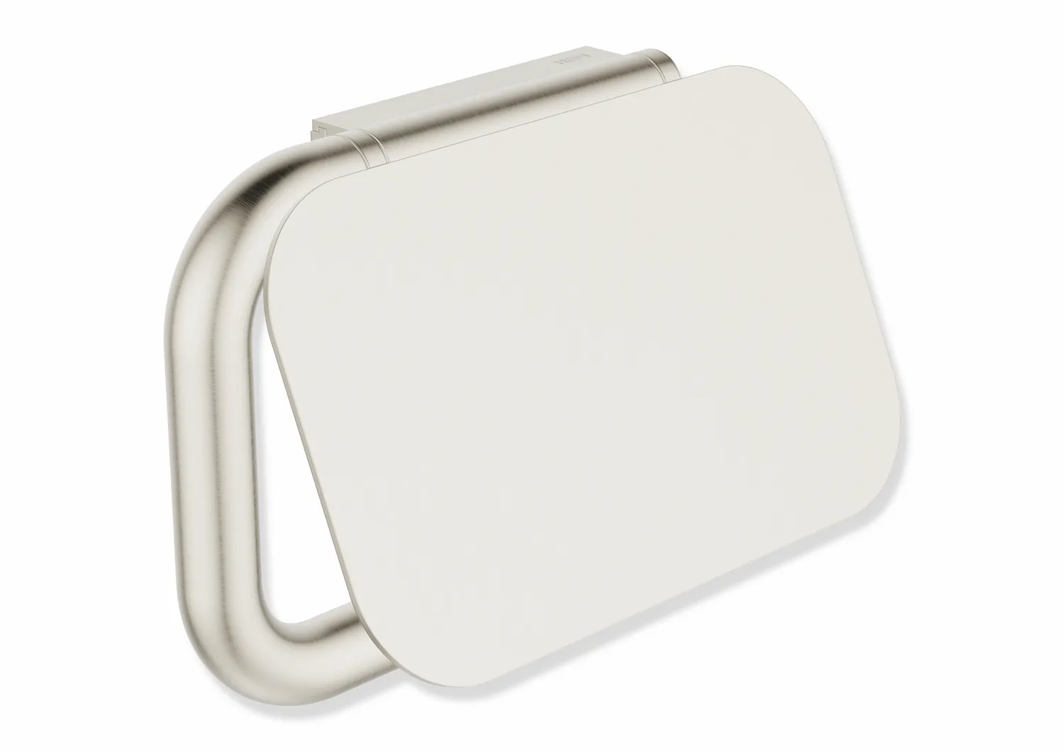 WC-Papierhalter mit Deckel, Edelstahl, PVD beschichtet, Breite 158 mm, Höhe 105 mm, Durchmesser 15 mm, in Farbe CK (Messing glänzend)
