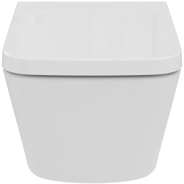 WC-Paket Blend Cube WC Randlos mit WC-Sitz Softclosing 365x540x375mm Weiß