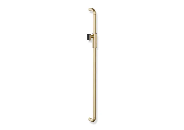 HEWI Brausehalterstange Serie 480, Edelstahl, PVD beschichtet, 900 mm Achsmaß