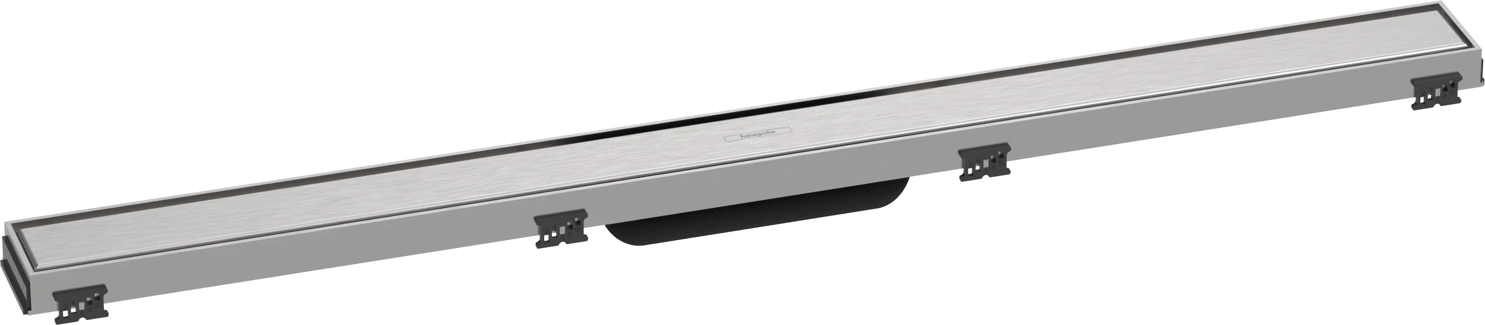 Hansgrohe RainDrain Match Duschrinne 900 mm, höhenverstellbarer Rahmen, Edelstahl V2A, bis 18 mm Fliesenstärke, wandangebunden oder frei im Raum Hansgrohe RainDrain Match Duschrinne 900 mm, höhenverstellbarer Rahmen, Edelstahl V2A, bis 18 mm Fliesenstärke, wandangebunden oder frei im Raum
