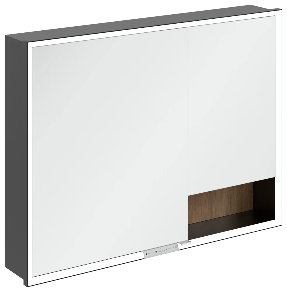 Villeroy & Boch Einbau-Spiegelschrank My View+ B48210, 1000x750mm, Kansas Oak Villeroy & Boch Einbau-Spiegelschrank My View+ B48210, 1000x750mm, Kansas Oak