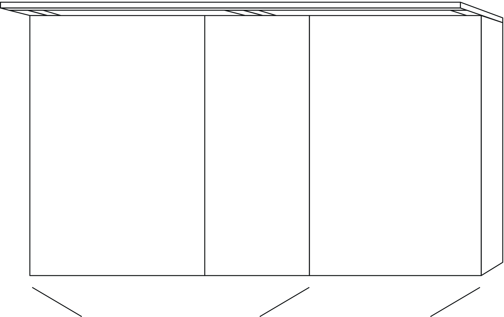 Sanipa Wandvorbau Spiegelschrank „Malte“ 1300 × 750 × 149 mm in Anthrazit (glanz) Sanipa Wandvorbau Spiegelschrank „Malte“ 1300 × 750 × 149 mm in Anthrazit (glanz)