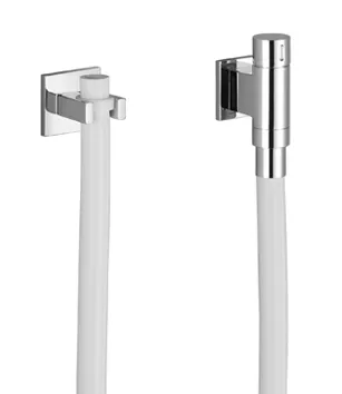 Dornbracht Kneipp-Wandanschlussbogen mit Schlauchhalterung FlowReduce Chrom