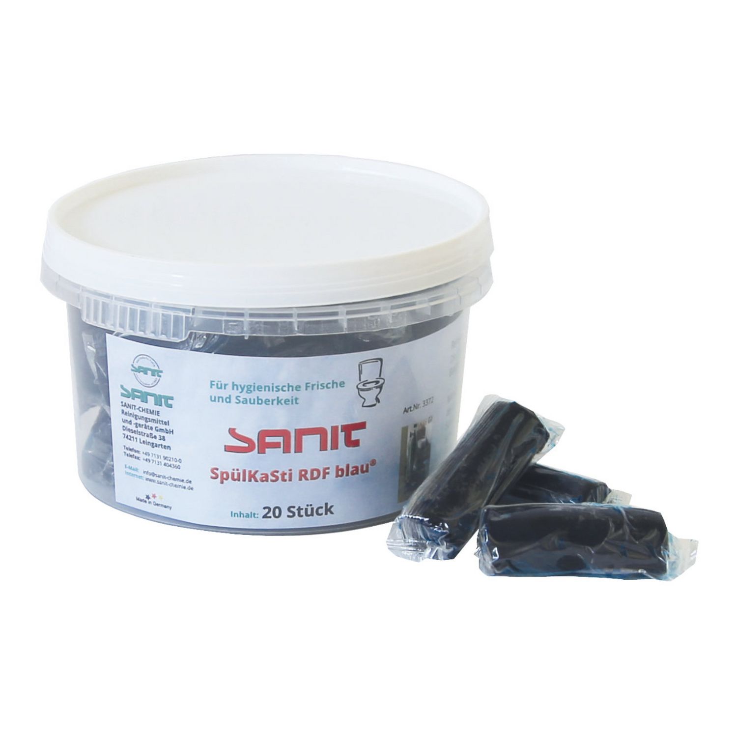 Sanit Chemie SpülKaSti RDF blau® (20 Stück)