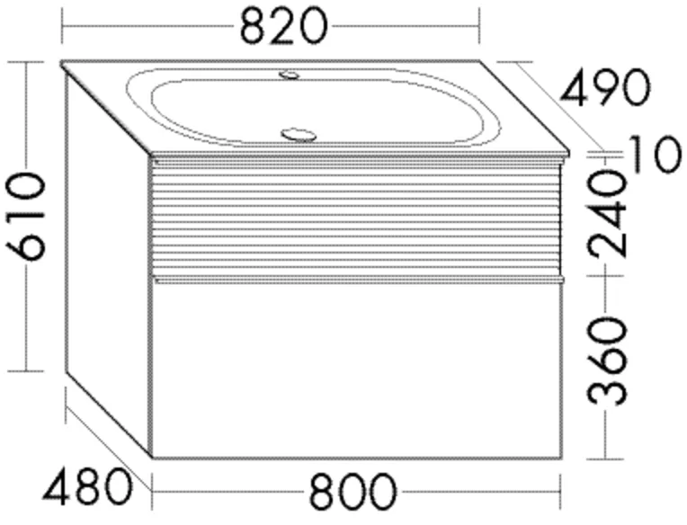 burgbad Badmöbelset „Fiumo“ Griff, Weiß Matt (230 mm), in Weiß Matt burgbad Badmöbelset „Fiumo“ Griff, Weiß Matt (230 mm), in Weiß Matt